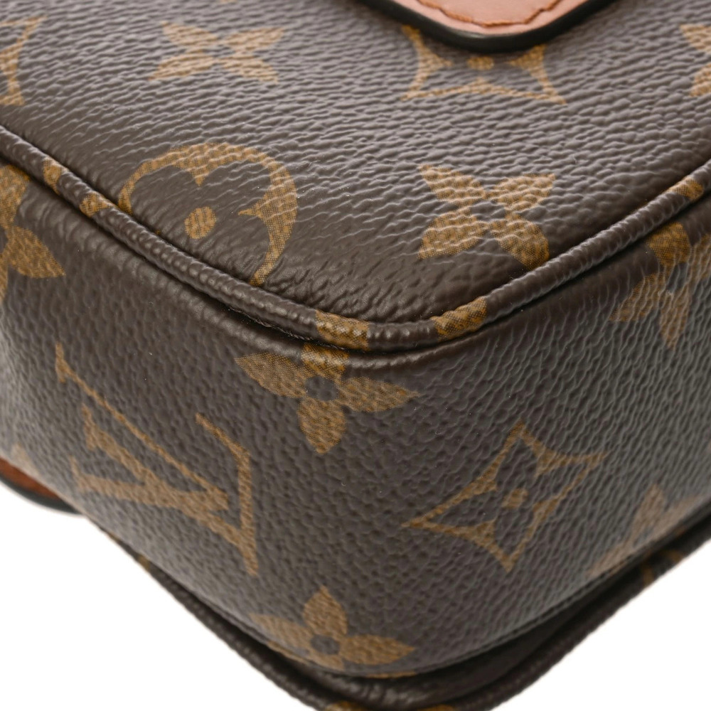LOUIS VUITTON Monogram Marceau Brown Canvas Shoulder Bag - Picture 8 of 10